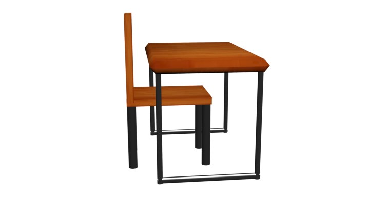 student table chair